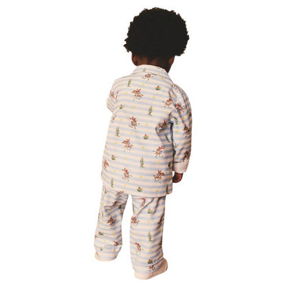 Blue - Back - Cath Kidston Girls Cowboy Pyjama Set (Pack of 3)