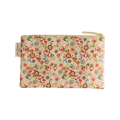 Yellow - Back - Cath Kidston Yellow Queen Ditsy Floral Zipped Purse