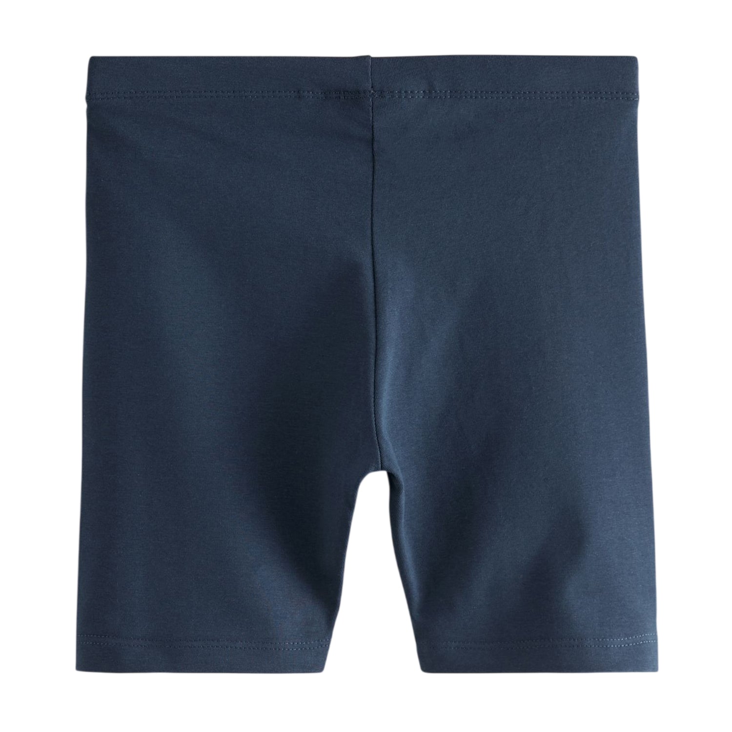 Navy - Back - Clarks Girls Jersey Embroidered Logo Cycling Shorts (Pack of 3)