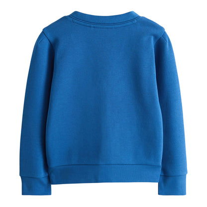 Blue - Back - Clarks Girls Bow School Cardigan (Pack of 2)