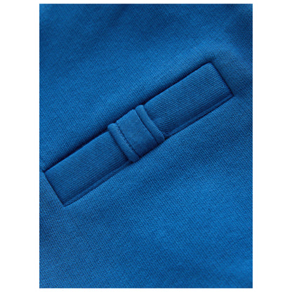 Blue - Pack Shot - Clarks Girls Bow School Cardigan (Pack of 2)