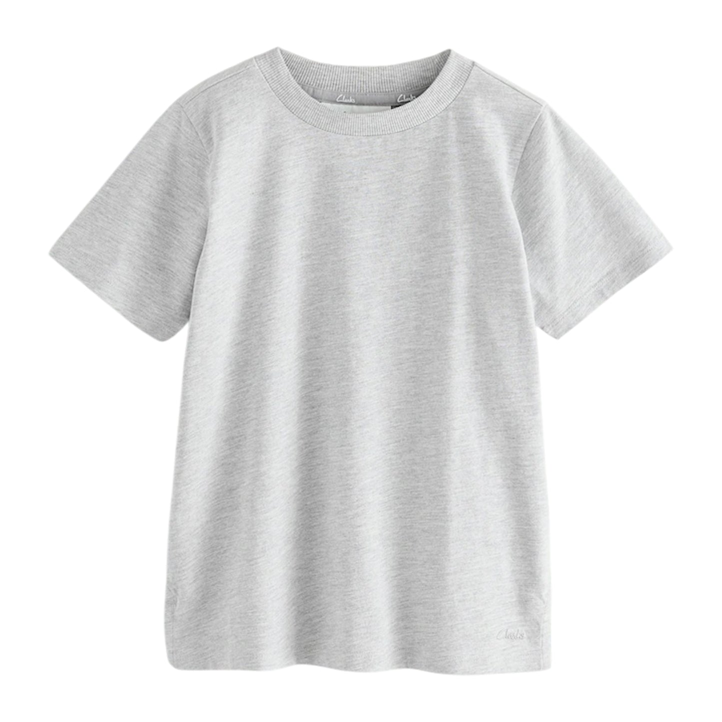 Black-Blue-White - Side - Clarks Boys Embroidered Logo Relaxed Fit T-Shirt (Pack of 3)