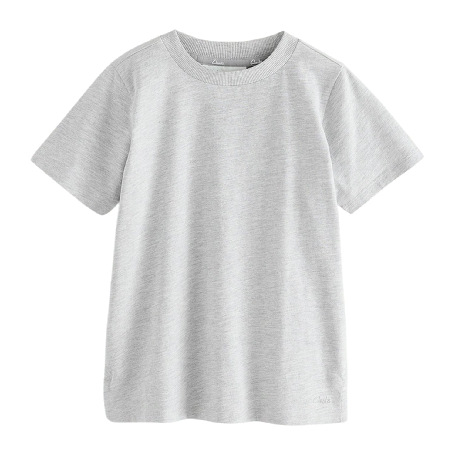 Black-Blue-White - Side - Clarks Boys Embroidered Logo Relaxed Fit T-Shirt (Pack of 3)