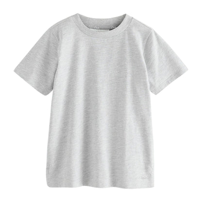 Black-Blue-White - Side - Clarks Boys Embroidered Logo Relaxed Fit T-Shirt (Pack of 3)