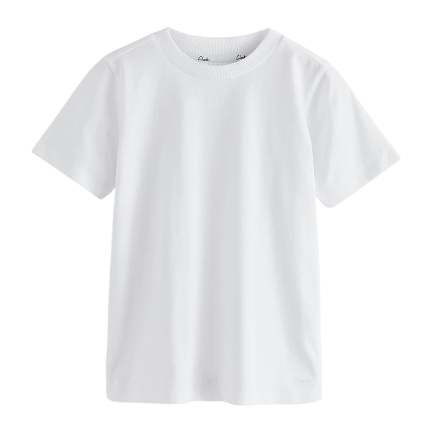 Black-Blue-White - Lifestyle - Clarks Boys Embroidered Logo Relaxed Fit T-Shirt (Pack of 3)