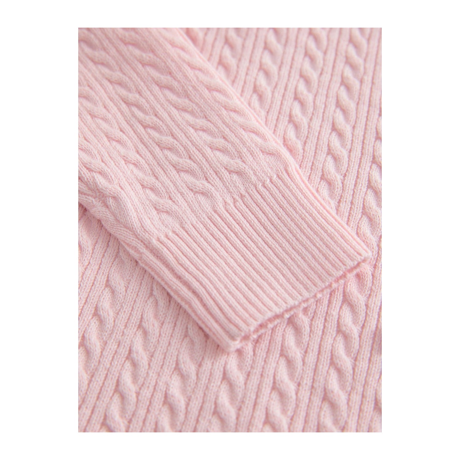 Pink - Lifestyle - Clarks Girls Bow Knitted Frill Hem Cardigan