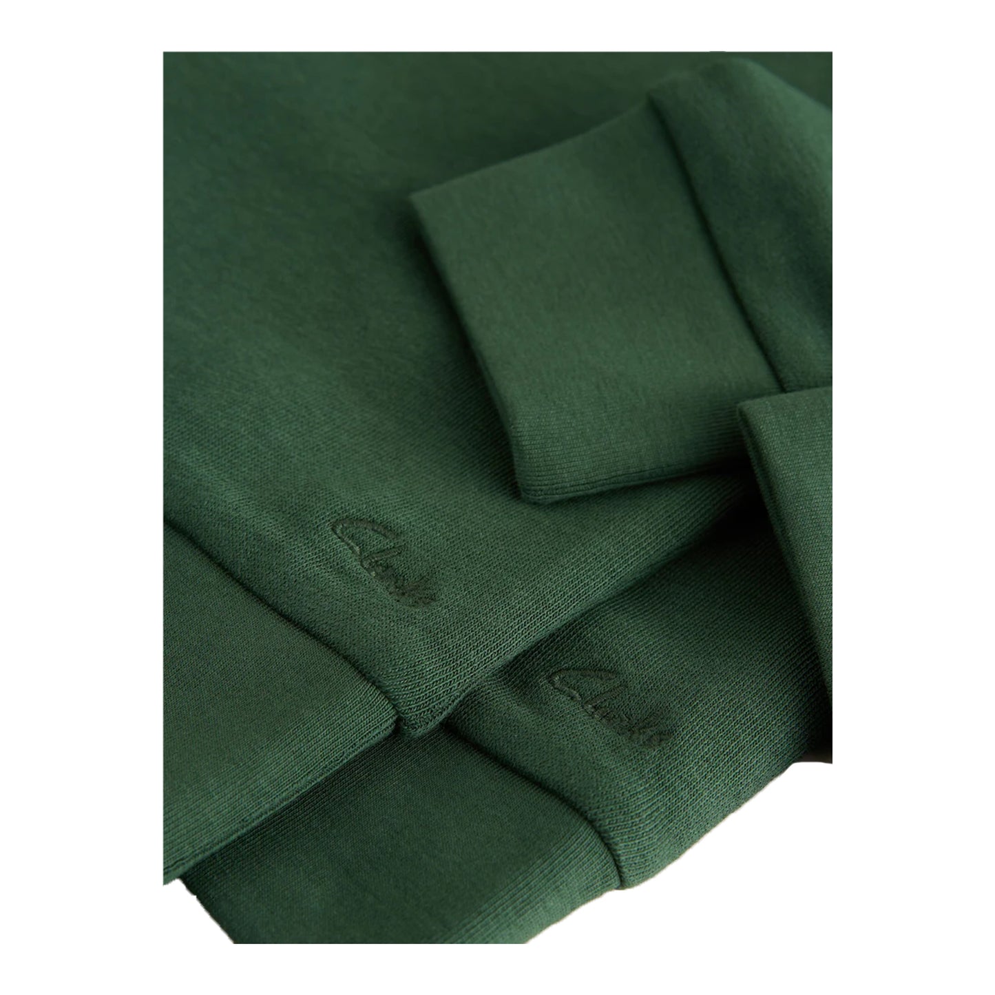 Green - Lifestyle - Clarks Boys Plain Crew Neck School Sweat Top (Pack of 2)