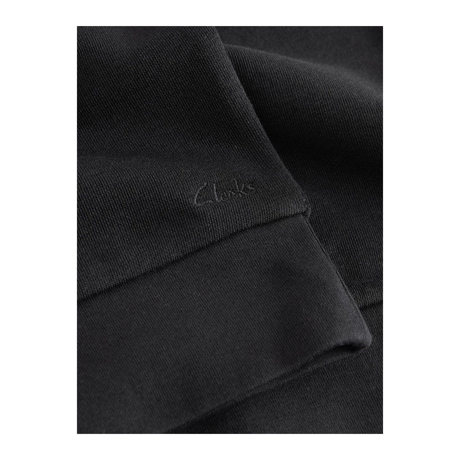 Black - Lifestyle - Clarks Boys Plain Crew Neck School Sweat Top (Pack of 2)