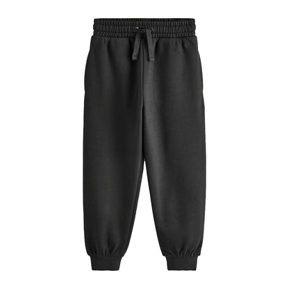 Black - Side - Clarks Boys Cotton Blend Jogging Bottoms (Pack of 2)