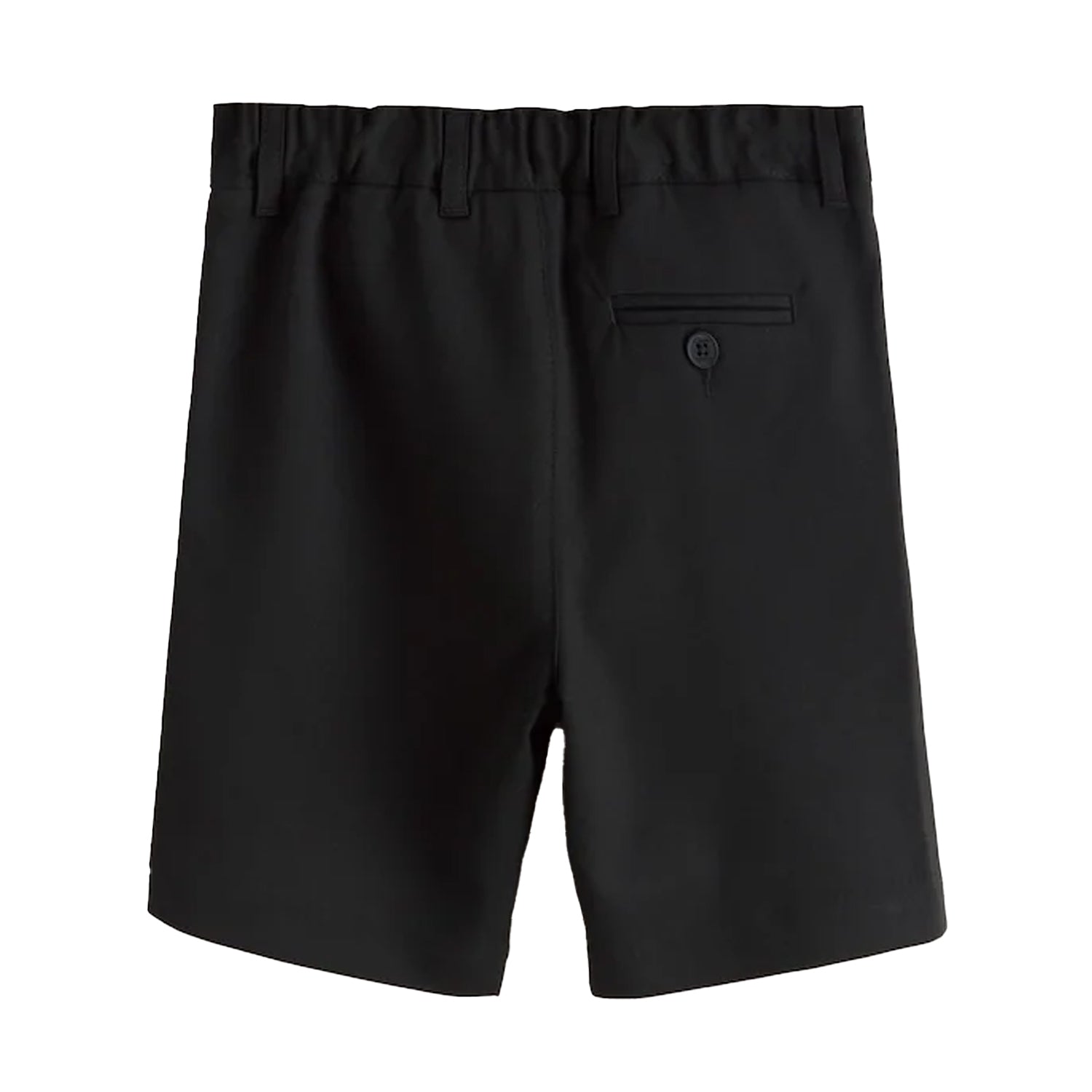 Black - Back - Clarks Boys Regular School Shorts (Pack of 3)