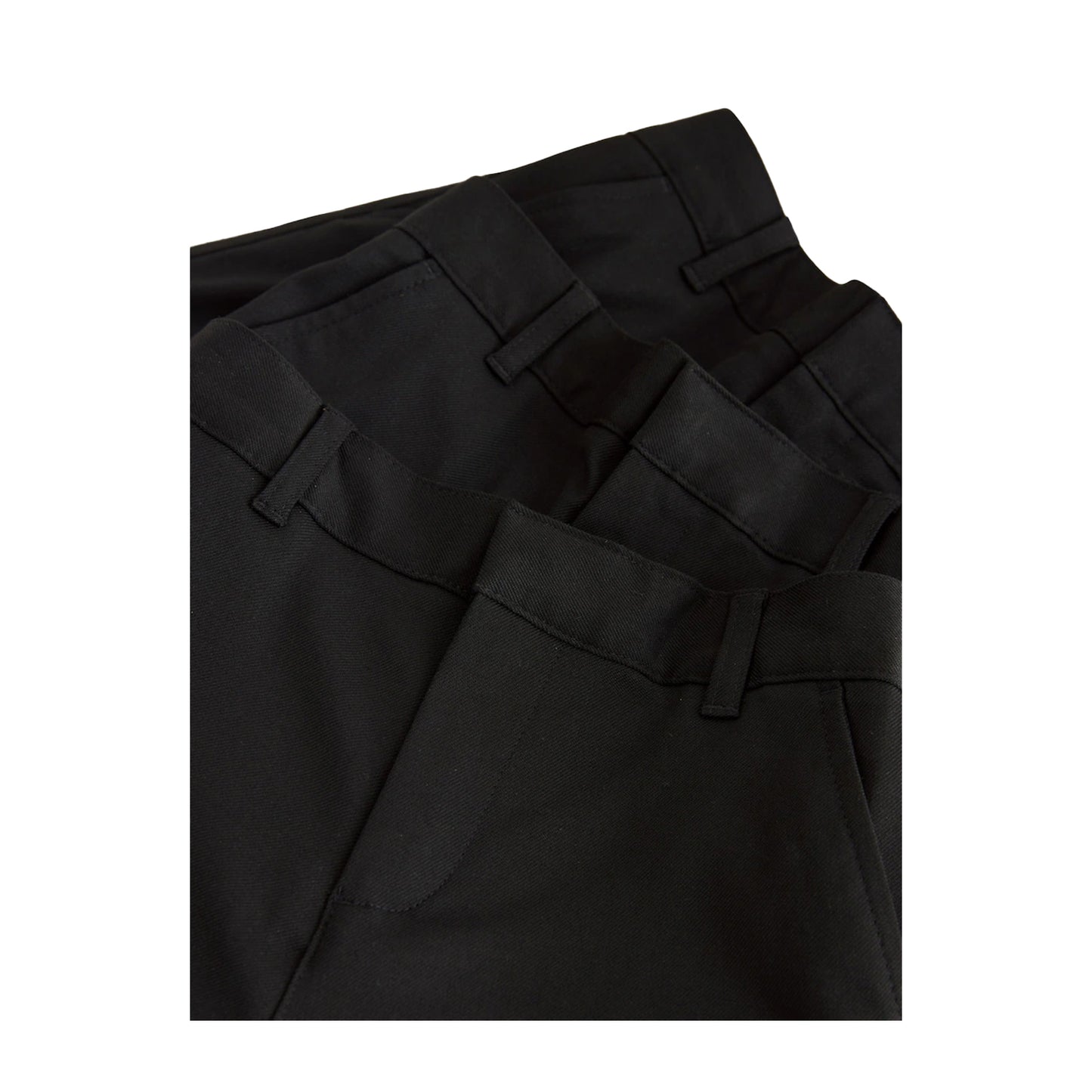 Black - Lifestyle - Clarks Boys Regular School Shorts (Pack of 3)