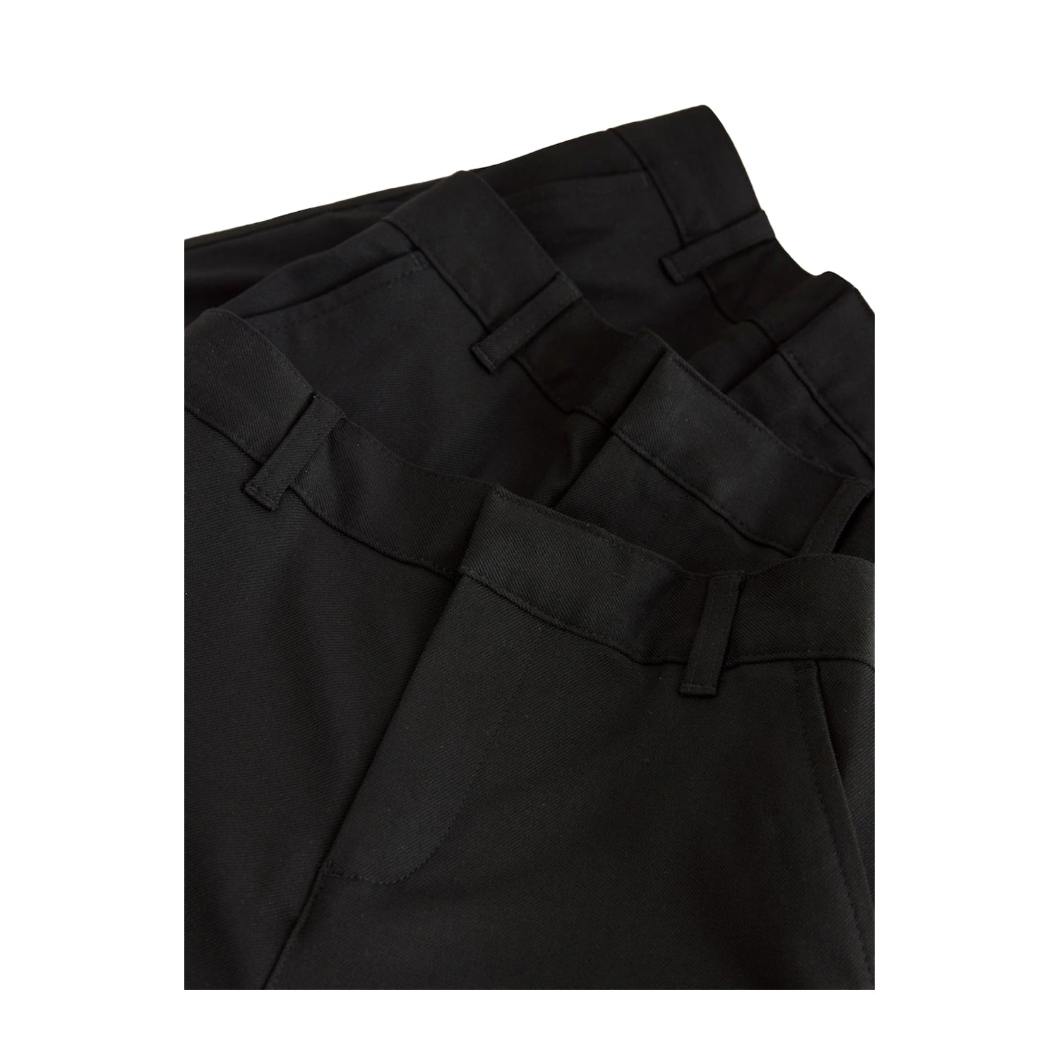 Black - Lifestyle - Clarks Boys Regular School Shorts (Pack of 3)