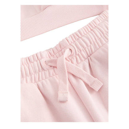 Pink - Lifestyle - Clarks Girls Wide Leg Oversized Hoodie And Joggers Set