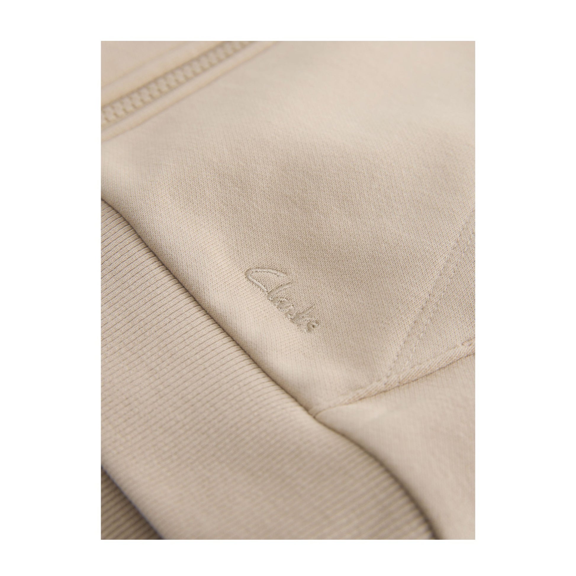Stone - Lifestyle - Clarks Boys Plain Full Zip Hoodie