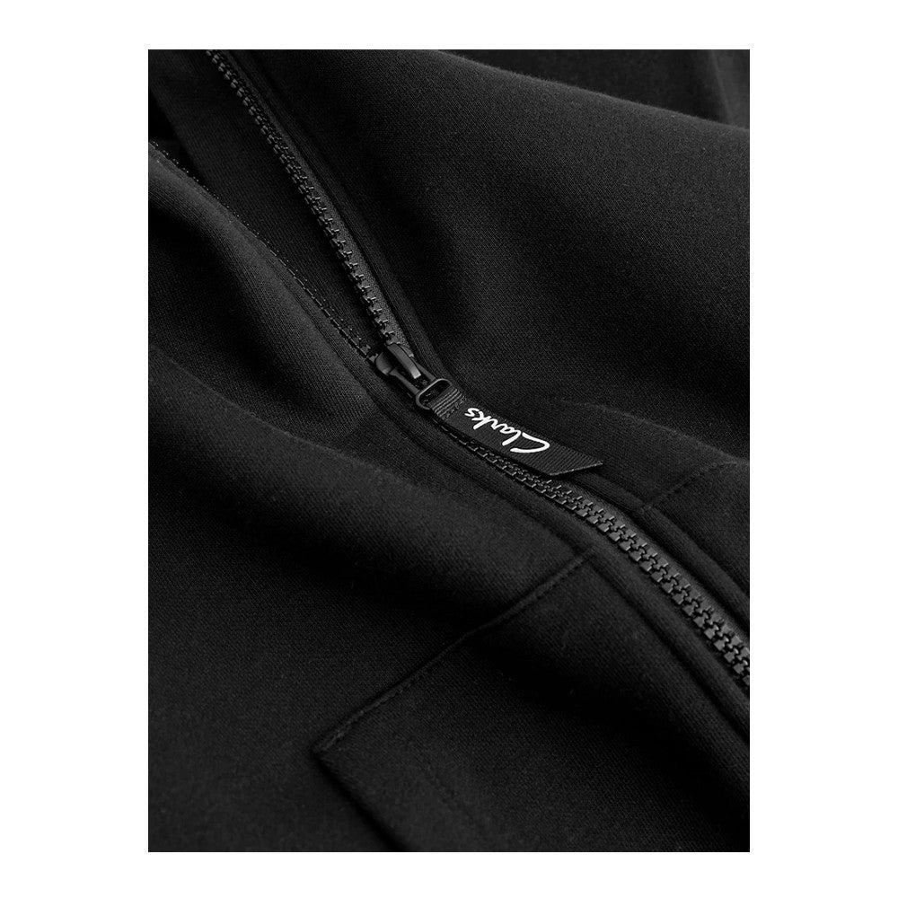 Black - Lifestyle - Clarks Boys Embroidered Logo Full Zip Hoodie (Pack of 2)