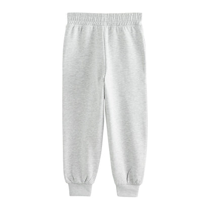 Navy-Black-Grey - Pack Shot - Clarks Boys Embroidered Logo Jogging Bottoms (Pack of 3)