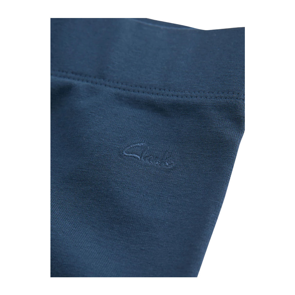 Navy - Lifestyle - Clarks Girls Jersey School Leggings (Pack of 3)
