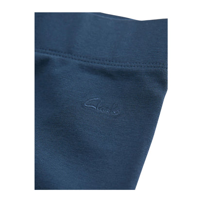 Navy - Lifestyle - Clarks Girls Jersey School Leggings (Pack of 3)