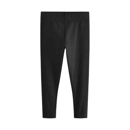 Black - Back - Clarks Girls Jersey School Leggings (Pack of 3)