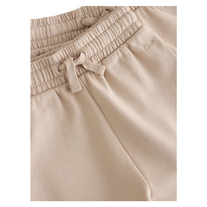 Stone - Side - Clarks Boys Plain Ribbed Cuff Jogging Bottoms (Pack of 2)