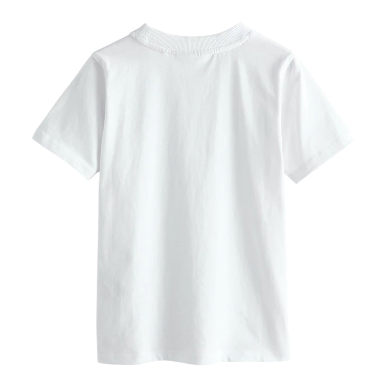 White - Back - Clarks Boys Embroidered Logo Relaxed Fit T-Shirt (Pack of 3)