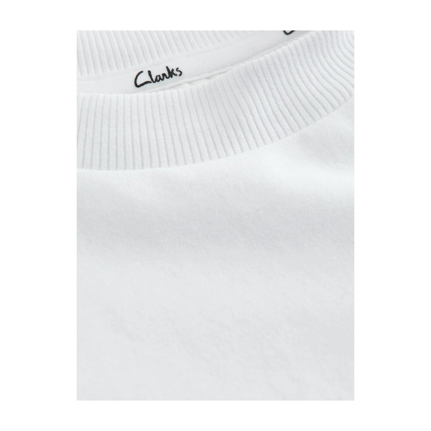 White - Lifestyle - Clarks Boys Embroidered Logo Relaxed Fit T-Shirt (Pack of 3)