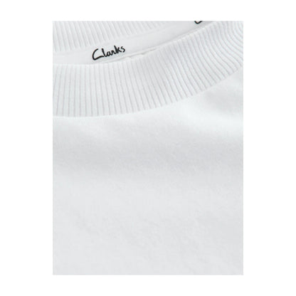 White - Lifestyle - Clarks Boys Embroidered Logo Relaxed Fit T-Shirt (Pack of 3)