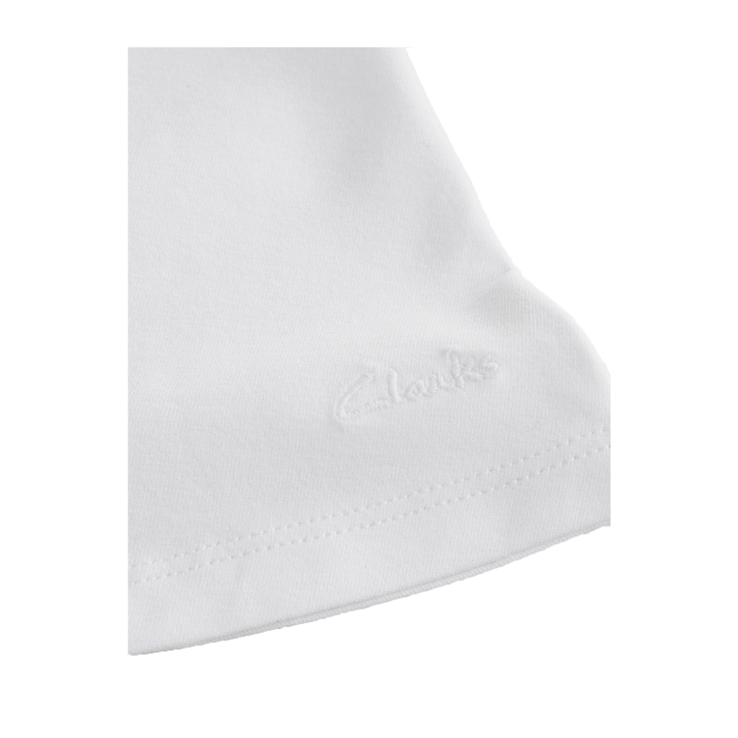 White - Side - Clarks Girls Jersey School Skort (Pack of 2)
