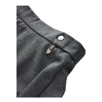 Grey - Lifestyle - Clarks Girls Ponte Skater School Skirt (Pack of 2)