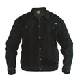 Black - Lifestyle - D555 Mens Western Trucker Style Denim Jacket