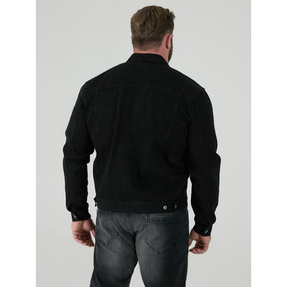 Black - Lifestyle - Duke Mens D555 London Trucker Denim Jacket