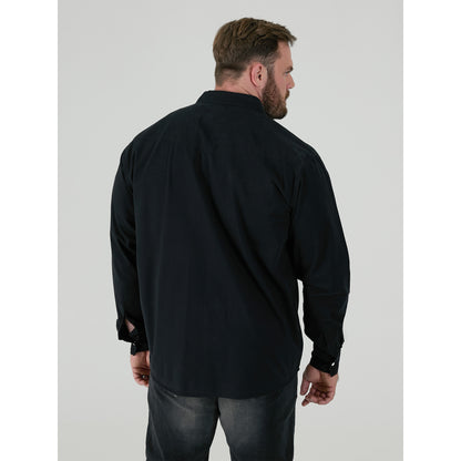 Black - Lifestyle - Duke Mens D555 Western Denim Kingsize Shirt