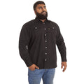 Black - Lifestyle - Duke Mens Kingsize Western Denim Shirt