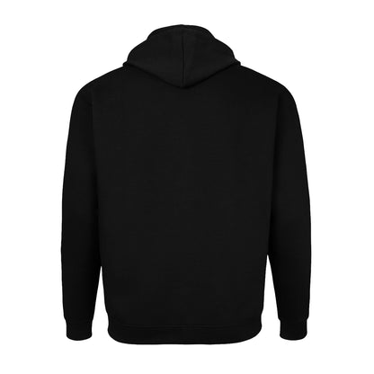 Black - Back - Duke Mens D555 Rockford Cantor Heavyweight Kingsize Full Zip Hoodie