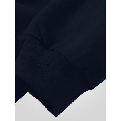 Navy - Lifestyle - Duke Mens D555 Sweat Rockford Crew Neck Kingsize Jumper