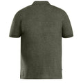 Khaki - Back - Duke Mens D555 Grant Pique Kingsize Polo Shirt