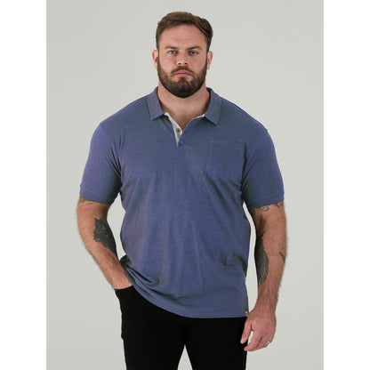Denim - Lifestyle - Duke Mens D555 Grant Pique Kingsize Polo Shirt