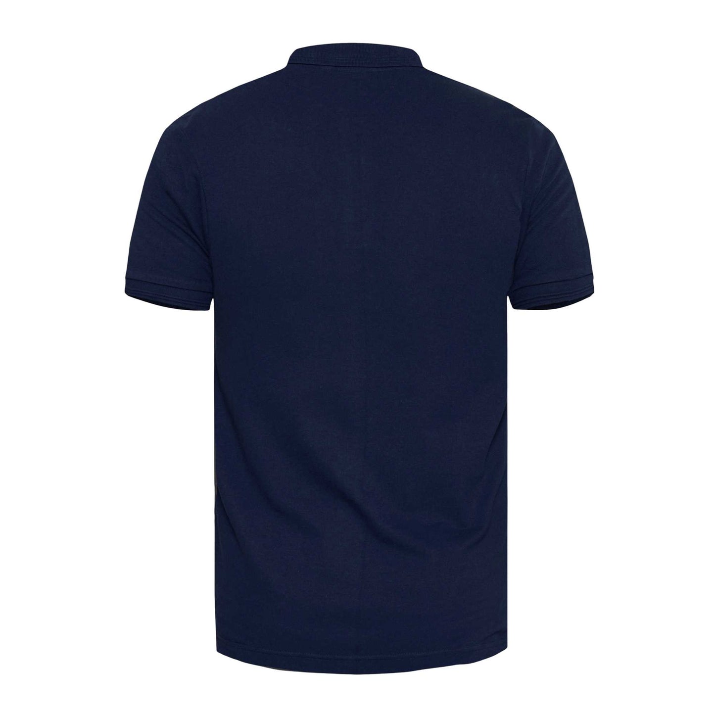 Navy - Side - Duke Mens D555 Grant Pique Kingsize Polo Shirt