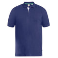 Navy - Front - D555 Mens Grant Kingsize Pique Polo Shirt