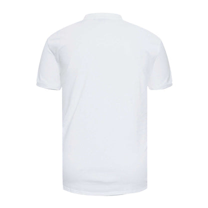 White - Back - Duke Mens D555 Grant Pique Kingsize Polo Shirt