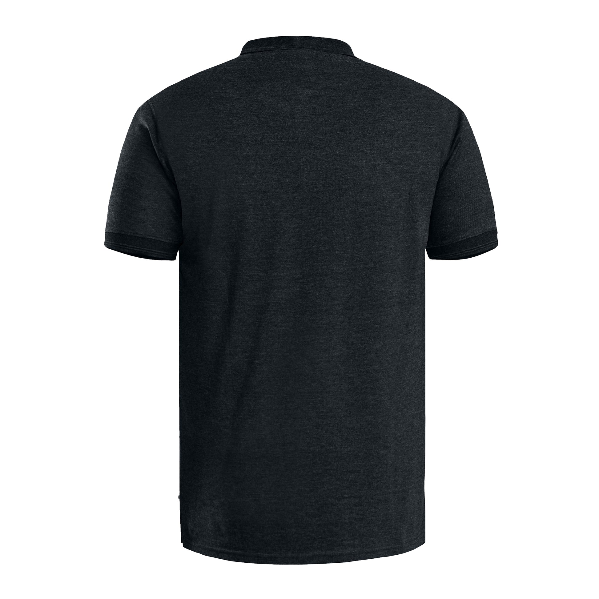 Charcoal - Back - Duke Mens D555 Grant Pique Kingsize Polo Shirt
