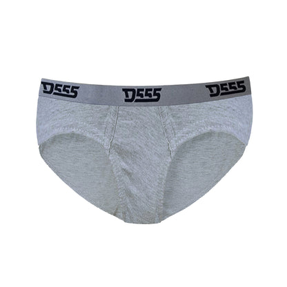 Black-Grey-Navy - Lifestyle - Duke Mens D555 London Kingsize Briefs (Pack of 3)