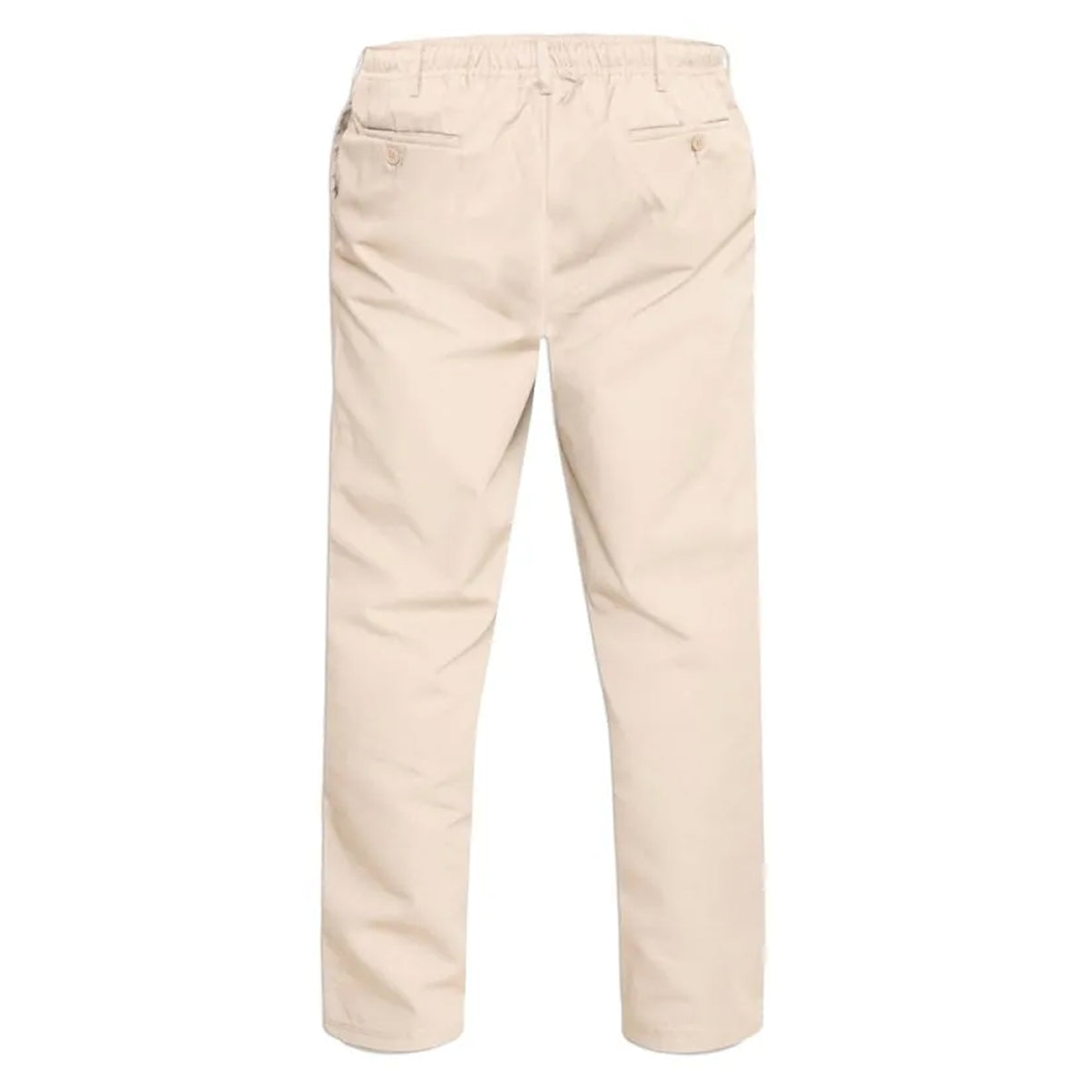 Stone - Back - Duke Mens D555 Basilio Elasticated Waist Rugby Trousers