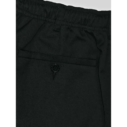 Black - Lifestyle - Duke Mens D555 Basilio Elasticated Waist Rugby Trousers