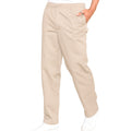 Navy - Side - D555 Mens Basilio D555 Full Elastic Waist Rugby Trousers