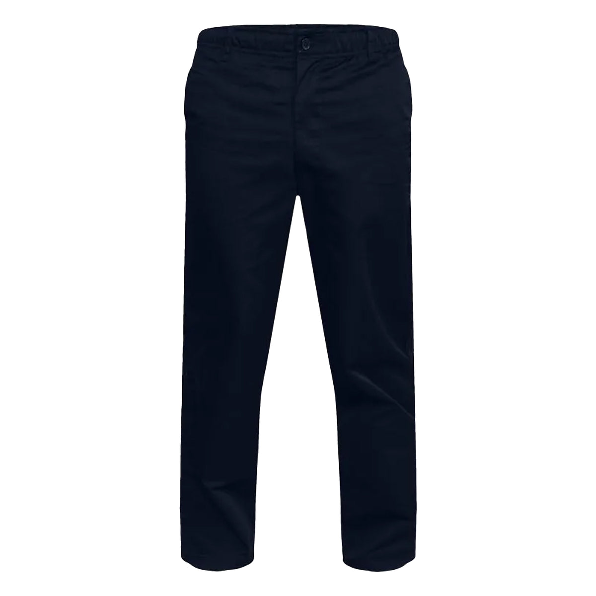Navy - Front - Duke Mens D555 Basilio Elasticated Waist Rugby Trousers
