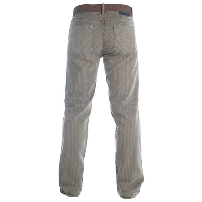 Brown - Back - Duke Mens D555 London Brian Bedford Cord Trousers