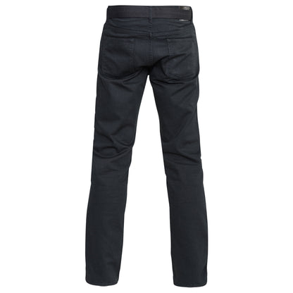 Black - Back - Duke Mens D555 London Mario Bedford Cord Trousers