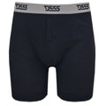 Black-White-Grey - Lifestyle - Duke Mens D555 London Driver Cotton Boxer Shorts (Pack of 3)