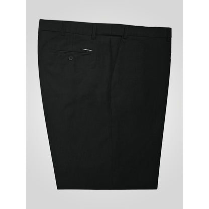 Black - Lifestyle - Duke Mens D555 Max Adjustable Waist Kingsize Trousers